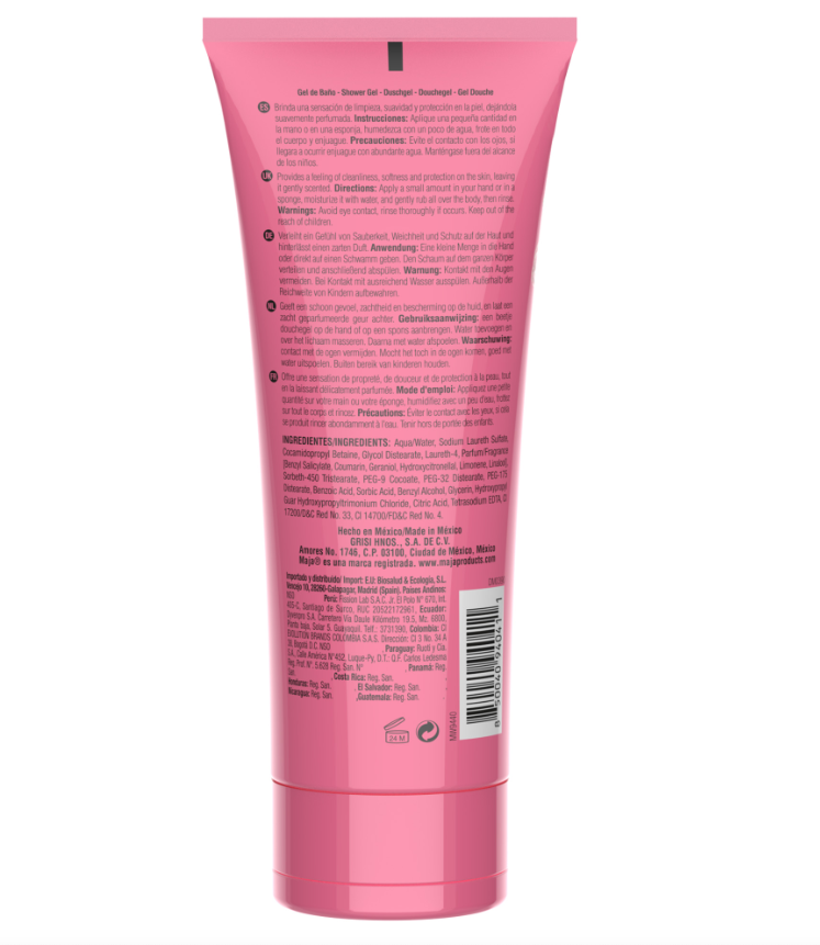 MAJA GEL DE BAÑO LOVE ROSE 200 ML
