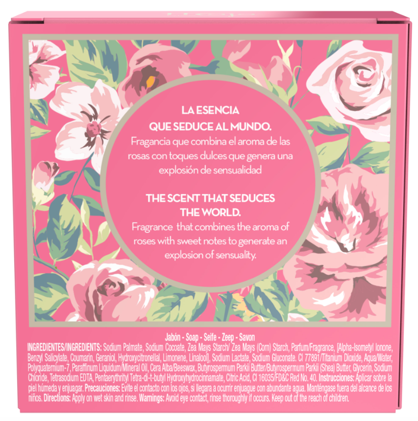 MAJA JABON BARRA LOVE ROSE 100 GRS
