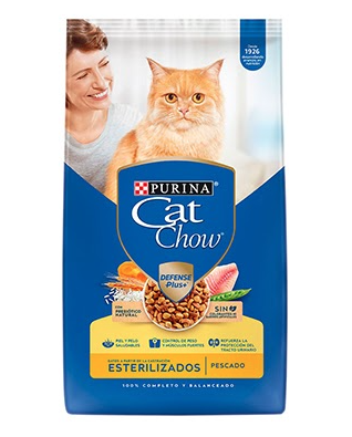 CAT CHOW ESTERILIZADOS 1.5 KG