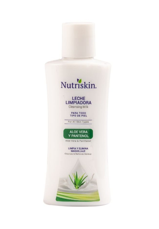 NUTRISKIN LECHE LIMPIADORA FACIAL ALOE 180ML
