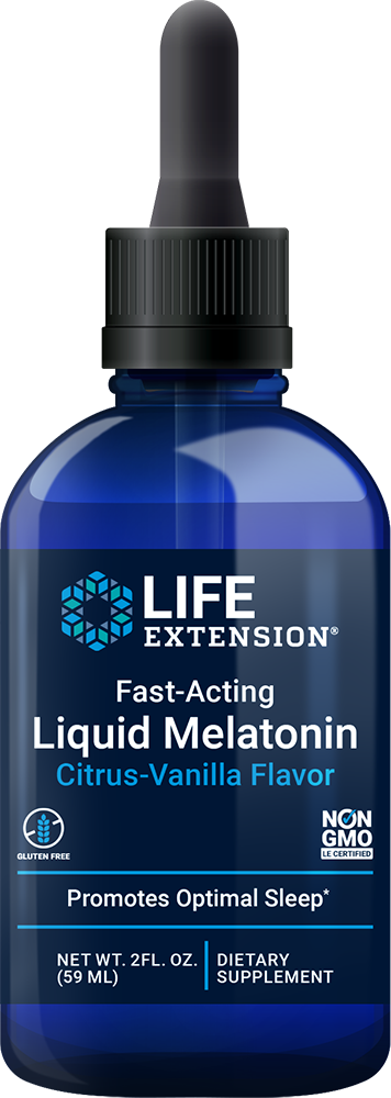 LIFE EXTENSION FAST ACTING LIQ MELATONIN 3MG