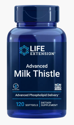 LIFE EXTENSION EUROPEAN MILK THISTLE 120CAPS