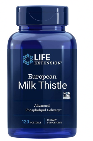 Life Extension European Milk Thistle 120Caps