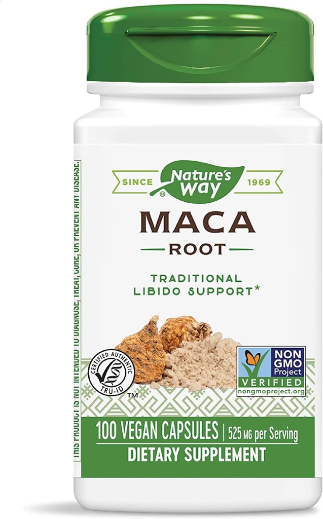 Nature'S Way Maca Root 100Cap