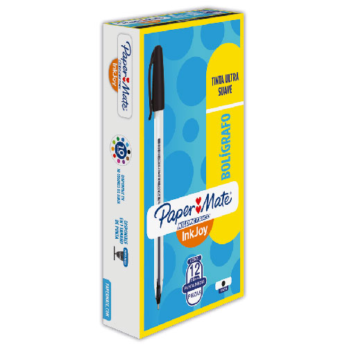 P MATE BP INK JOY 100 NEGRA 12UND