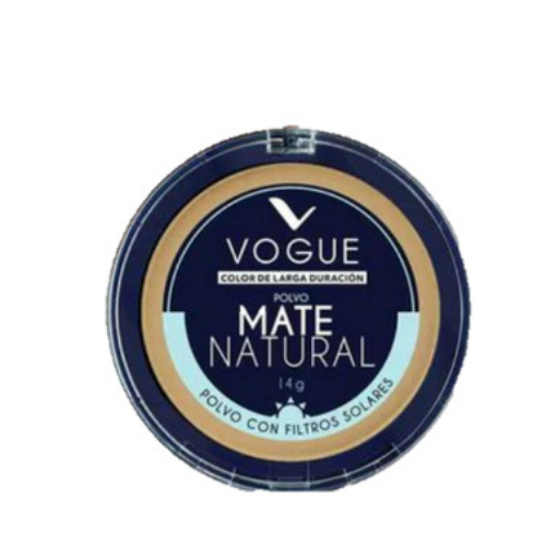 Vogue Polvo Compacto Mate Natural Tropico 14 Grs