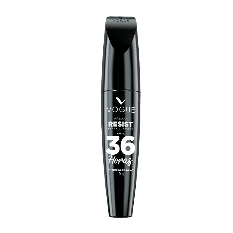 Vogue Mascara Resist A Prueba De Agua 9 Grs