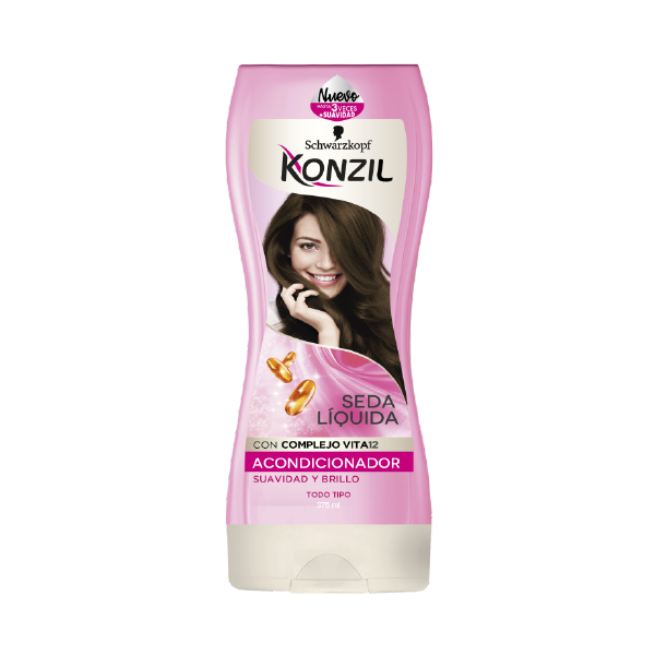 KONZIL SUAVIDAD-SEDA LIQUIDA VITA12  ACONDICIONADOR 375ML