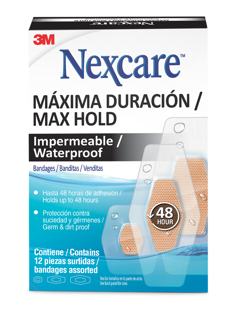 NEXCARE BANDITA MAX HOLD 12 UNITS