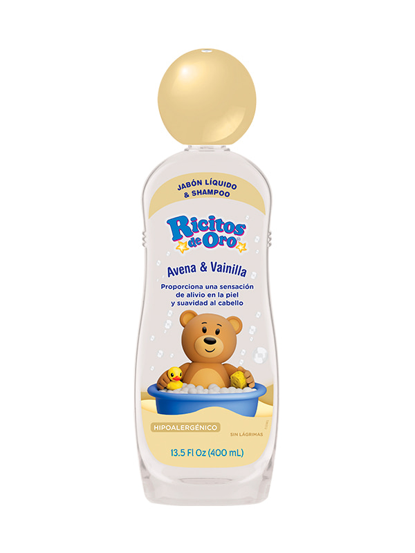 Ricitos De Oro Body Wash Avena & Vainilla 400 Ml