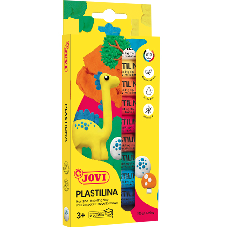 JOVI PLASTILINA SURT 10 COLORS