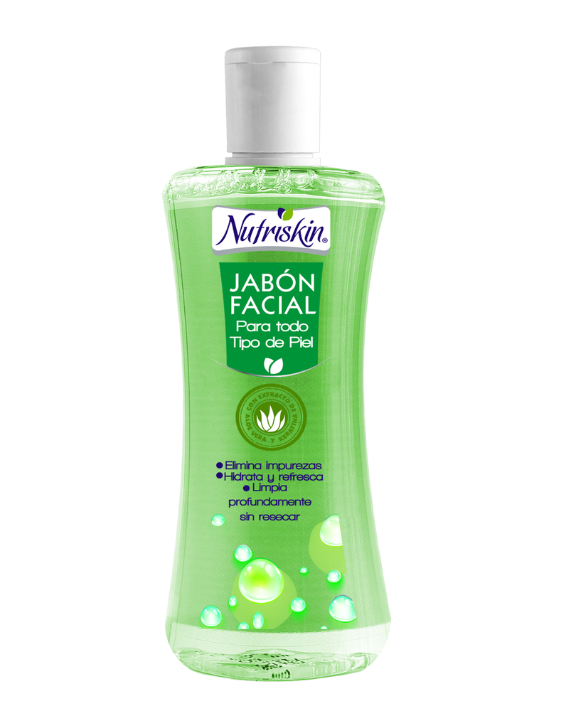 Nutriskin Jabon Facial Aloe 180Ml
