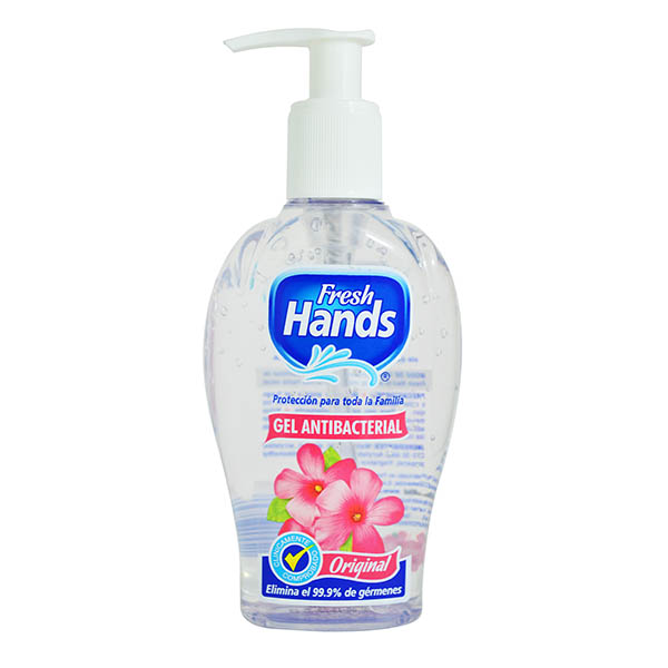 Fresh Hands Gel Antibacterial Original 8Oz