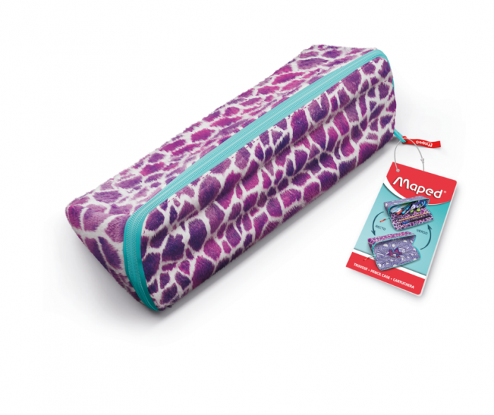 Maped Cartuchera Xxl Rosado Con Diseños