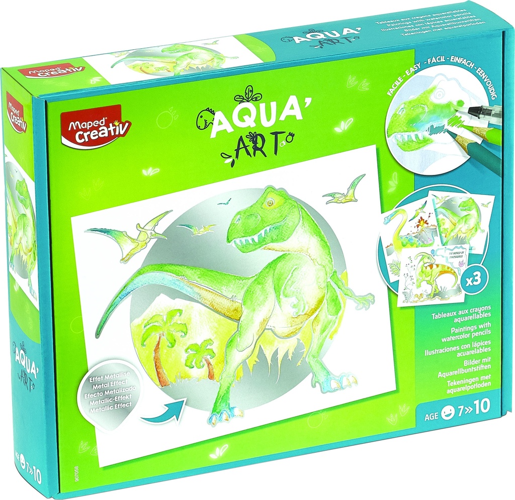 Maped Creativ Aqua Art - Dinosuars