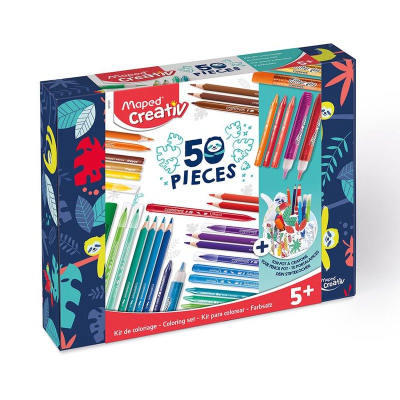 Maped Creativ Kit De Colorear 50 Piezas