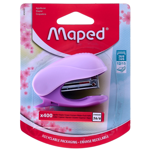Maped Engrapadora Vivo Mini Pastel