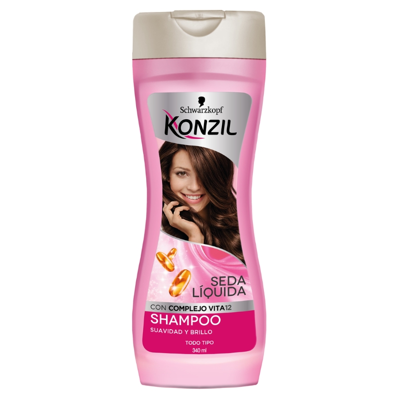 Konzil Suavidad Seda Liquida Vita 12 Shampoo 340Ml