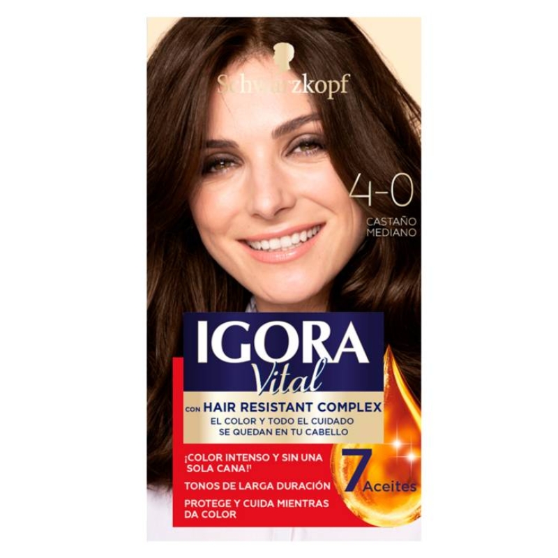 Igora Vital 4-0 Castaño Mediano