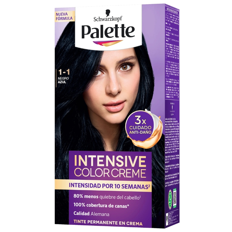 Palette Tinte Cc 1-1 Negro Azul