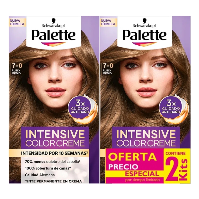 Palette Cc 2Kit 7-0 Rubio Medio