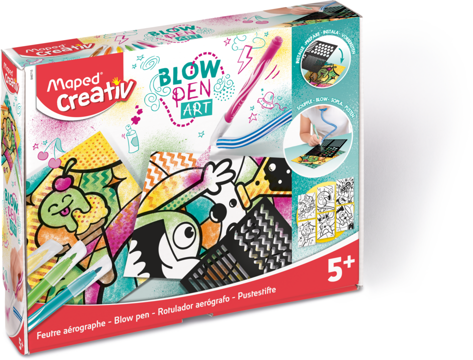 Maped Creativ Blow Pen Pop Art