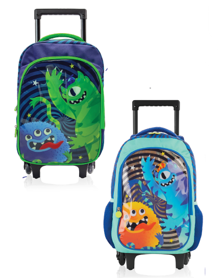 Scribe Mochila Master Kids Monstr Troley 16.5