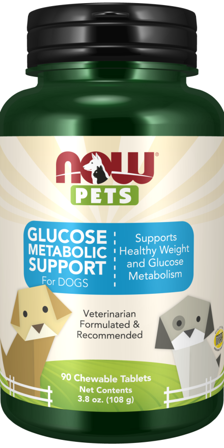 Now Pet Glucose Metabolic Support  90 Tabs