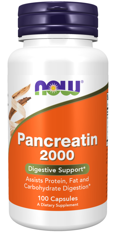 Now Pancreatin 2000 (200Mg 10X)  100 Caps