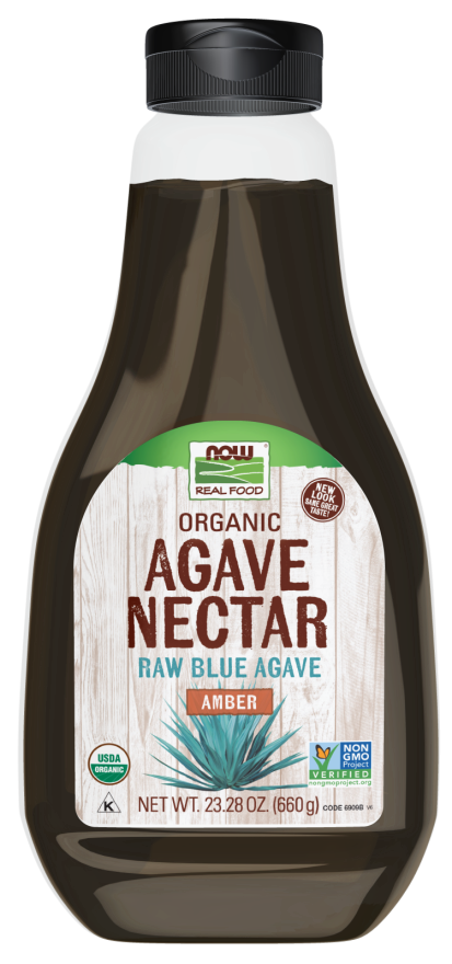 Now Agave Amber Organic 23.3 Oz