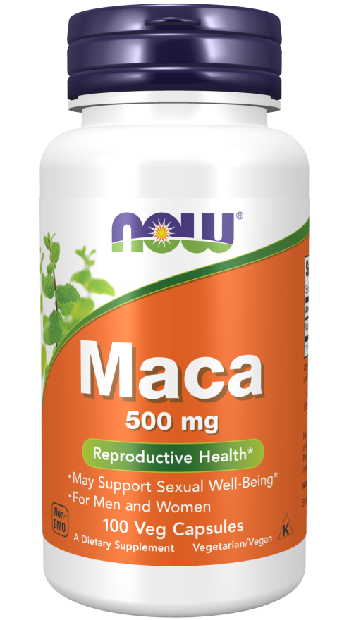 Now Maca 500Mg  100 Vcaps
