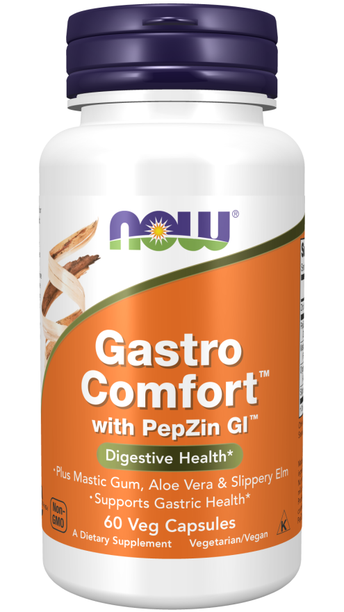 Now Gastro Comfort With Pepzin Gi  60 Vcaps