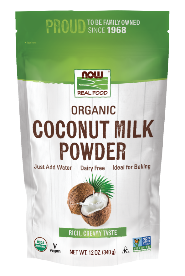 Now Organic Coconut Milk Powder12 Oz