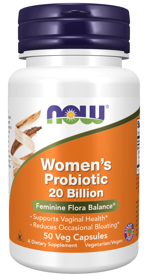 Now Women'S Probiotic 20 Bln 50 Vcaps
