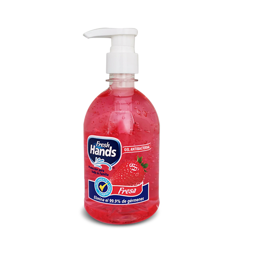Fresh Hands Gel Antibacterial Fresa 475ML