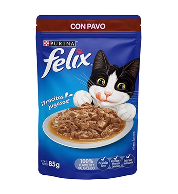 Felix Pouch Adulto Pavo 85 Gr
