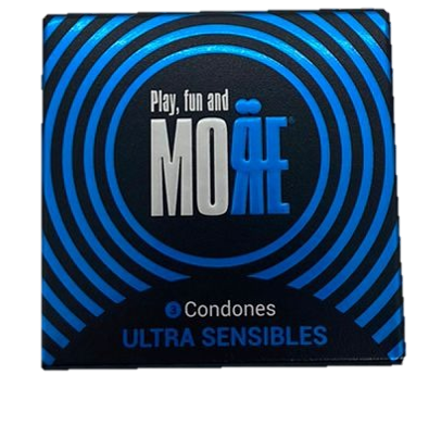 MORE CONDÓN ULTRADELGADO X3