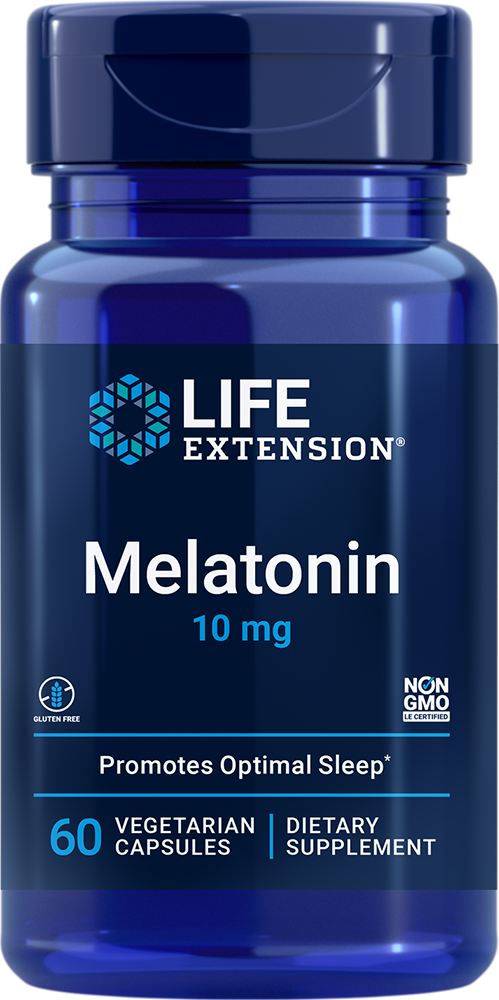 LIFE EXTENSION MELATONIN 10MG 60VCAPS