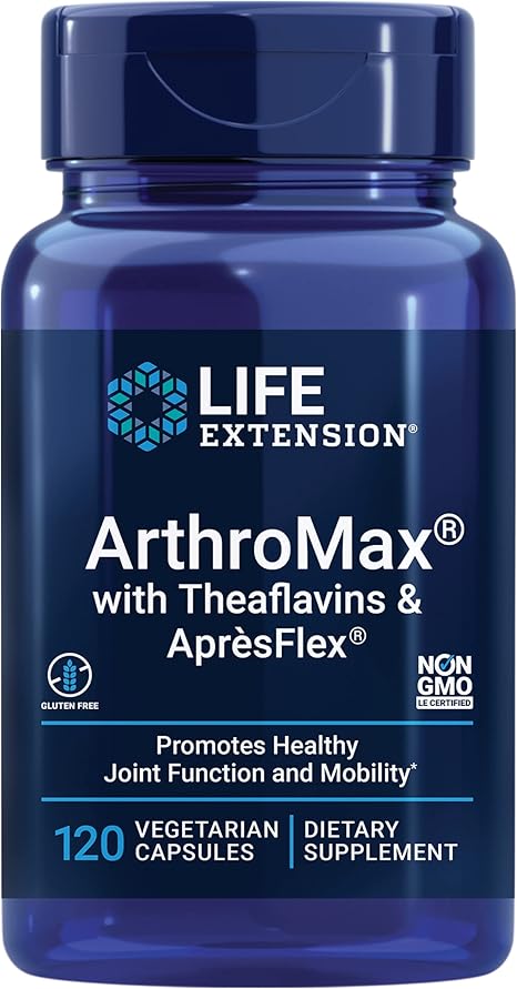 LIFE EXTENSION ARTHROMAX/THEAFLAVINS120 CAP