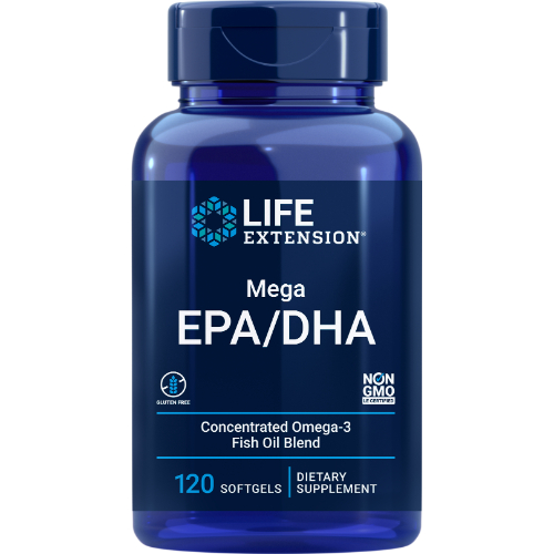 LIFE EXTENSION MEGA EPA/DHA 120 CAP