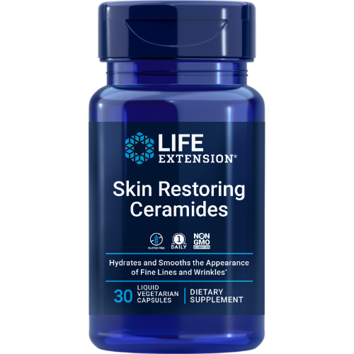 LIFE EXTENSION SKIN RESTORING CERAMIDES 30 CAP