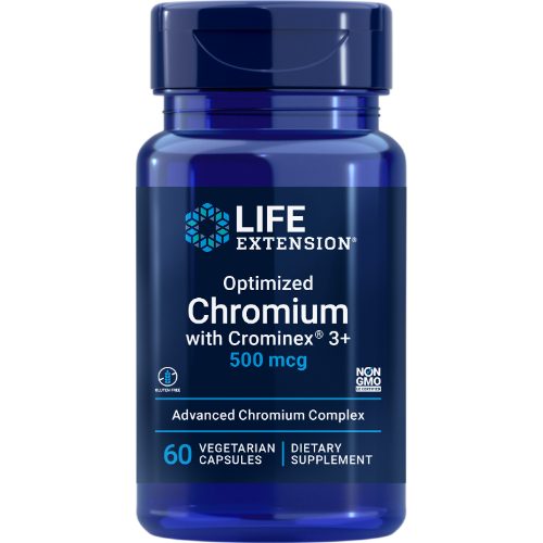 LIFE EXTENSION OPTIM CHROMIUM CROMINEX 3+ 60CAP