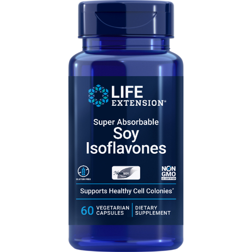 LIFE EXTENSION SUP ABSORBABLE SOY ISOFLAVON60CAP