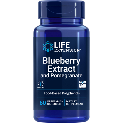 LIFE EXTENSION BLUEBERRY EXTRACT POMEGRANATE60CAP