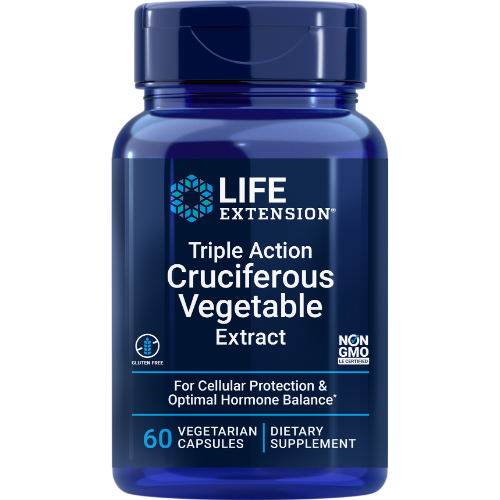 LIFE EXTENSION TRIPLEACT CRUCIFEROUS VEGEXTR60CAP