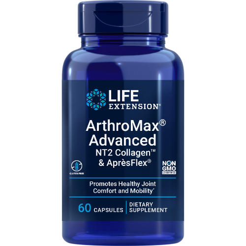 LIFE EXTENSION ARTHROMAX ADVANCE NT2 COLLAGAN &amp; PRES FLEX 60C