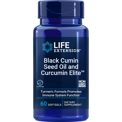 LIFE EXTENSION BLACKCUMIN SEEDOIL CURCUMELIT60CAP