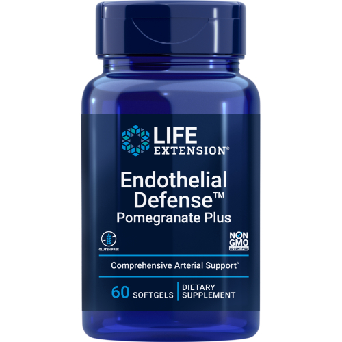 LIFE EXTENSION ENDOTHELIAL DEF POMEGRANATE+ 60CAP