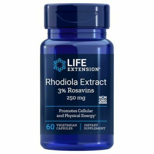 LIFE EXTENSION RHODIOLA 3% ROSAC CAP