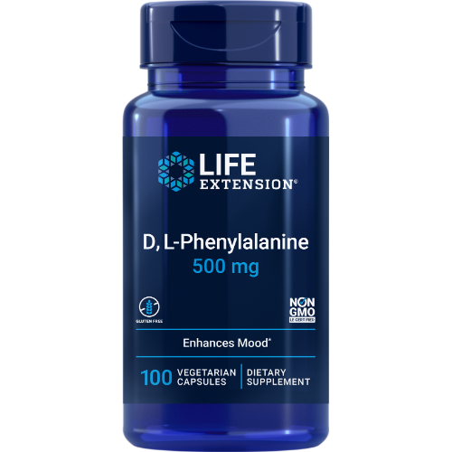 LIFE EXTENSION DL PHENYLALANIN 500MG 100CAP